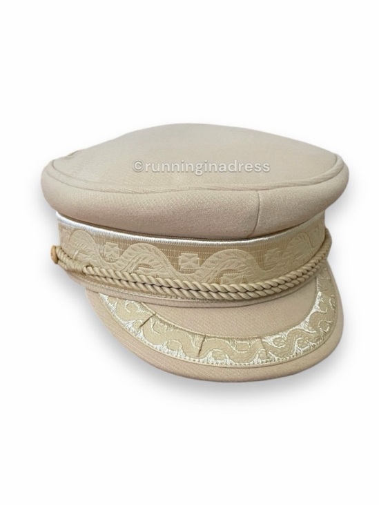NWT Lack of Color Riviera Cap Cream Gold Baker Boy Fisherman Sailor Hat M 57 main image 4